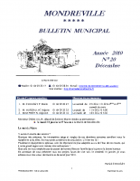 Bulletin N°20-1ere partie