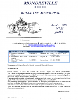 Bulletin N°25